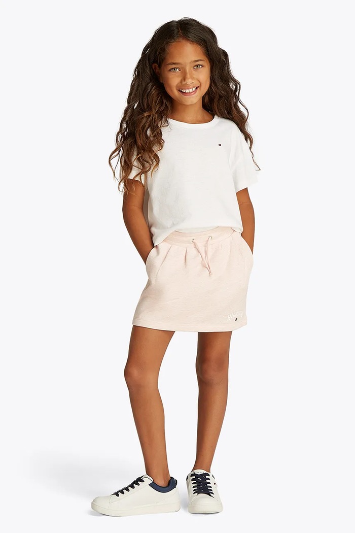 Tommy Hilfiger T-shirt biały KG0KG08555.128.176.PPYA