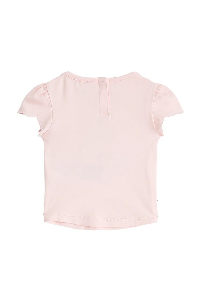 Majica kratkih rukava za bebe Tommy Hilfiger KN0KN02025.PPYA roza SS25