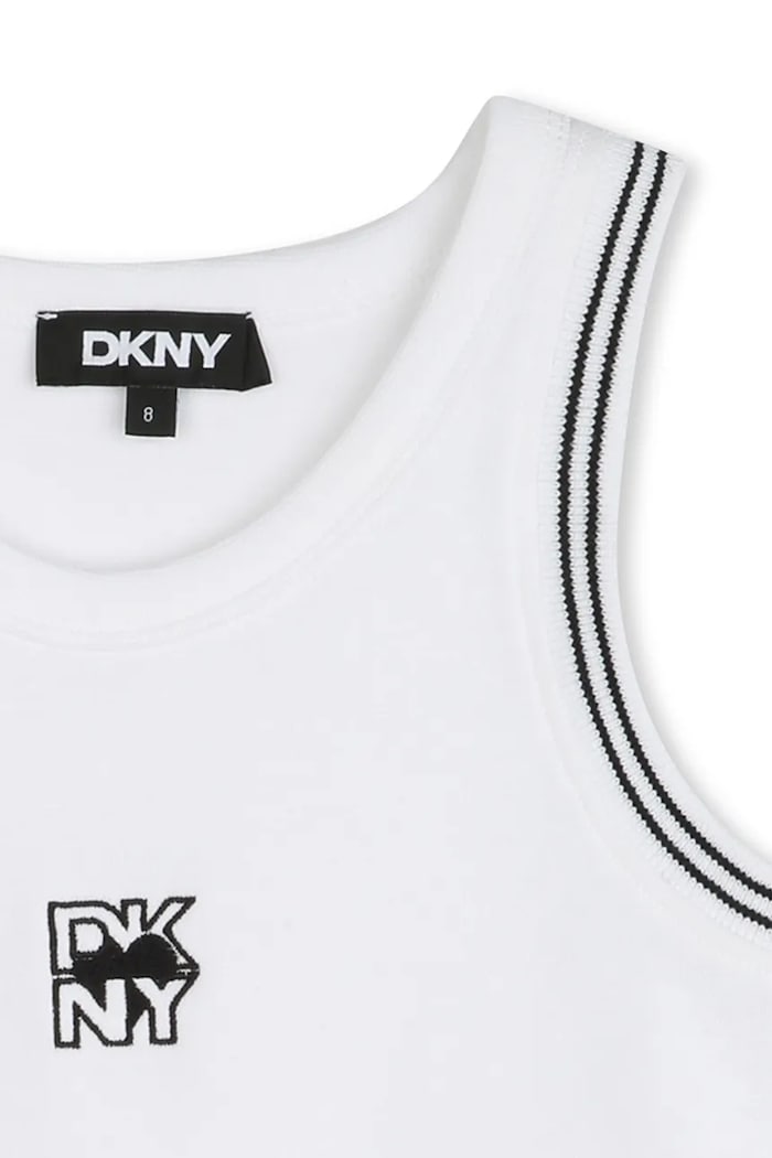 Djevojčice Dječji top Dkny D62263.156.162 bijela