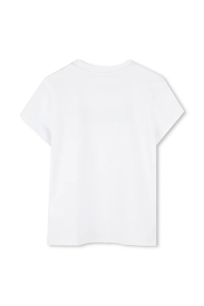 Dječja majica kratkih rukava Dkny D62304.114.150 bijela SS25