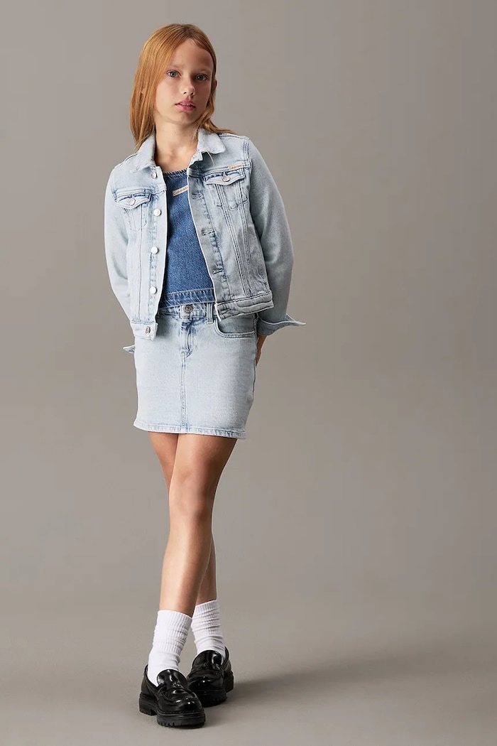 Detský top Calvin Klein Jeans IG0IG02949.PPYA modrá