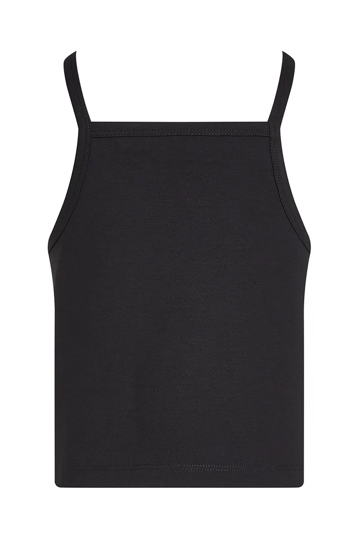 Момиче Детски памучен топ Calvin Klein Jeans IG0IG02868.PPYA черен
