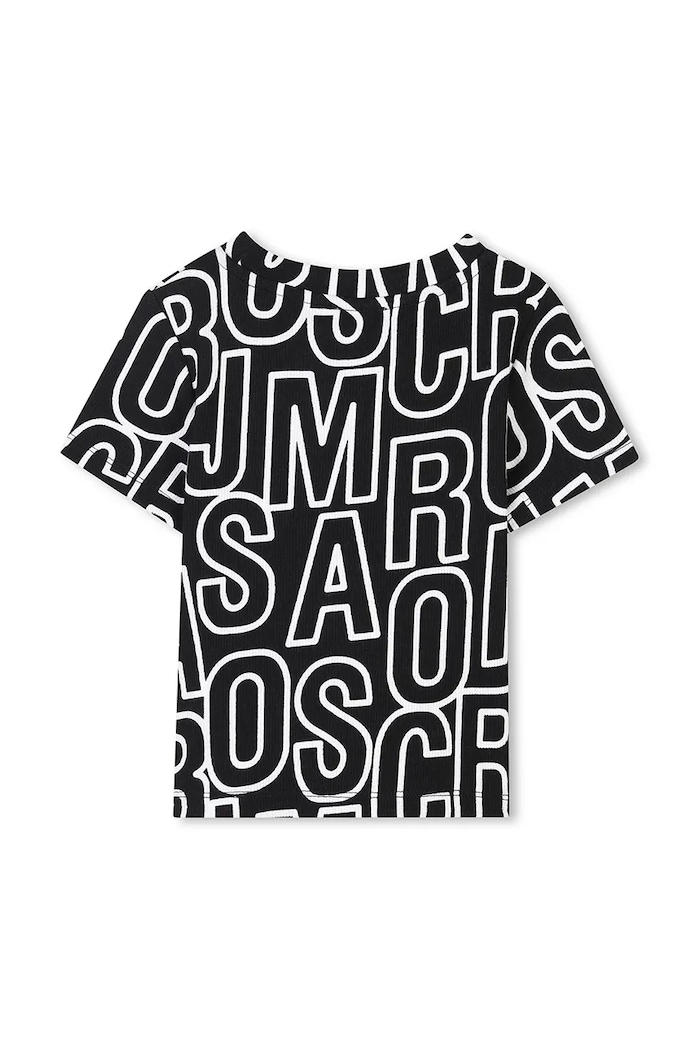 Djevojčice Dječja majica kratkih rukava Marc Jacobs W60462.102.108 crna