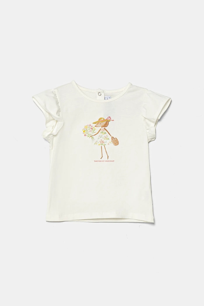 Tartine et Chocolat tricou bebe CA10011.60.74 bej SS25