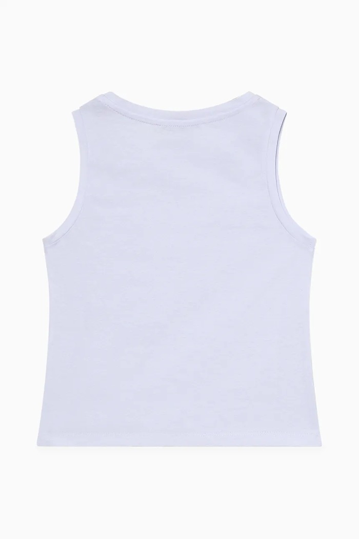 Patrizia Pepe top dziecięcy FF50 7M0813 biały SS25