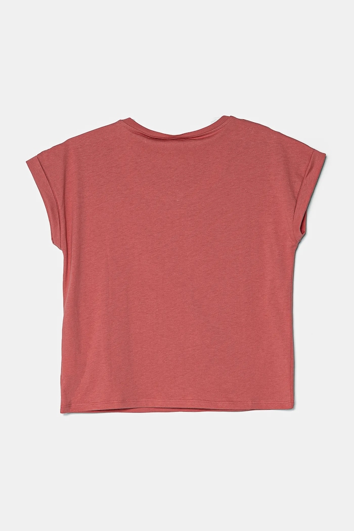 United Colors of Benetton t-shirt bawełniany dziecięcy 3I1XC10NZ.G.Seasonal różowy SS25