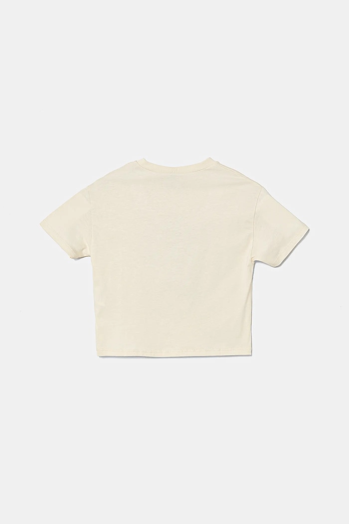 Dětské bavlněné tričko United Colors of Benetton 35RYC10MV.G.Seasonal béžová SS25