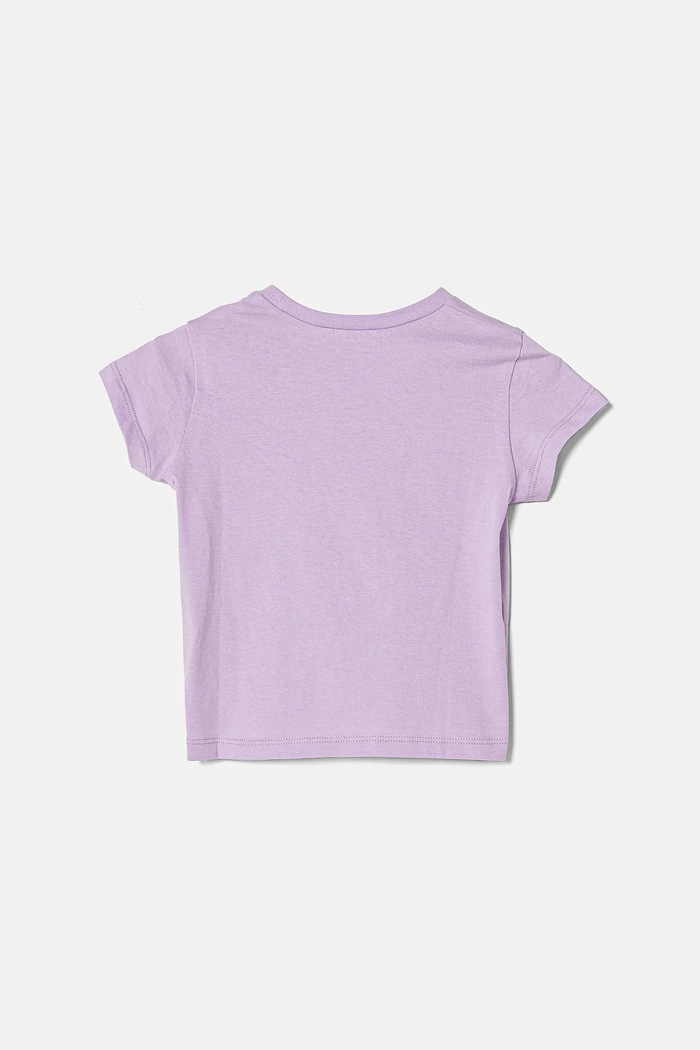 United Colors of Benetton t-shirt bawełniany dziecięcy 3I1XG10J1.P.Seasonal fioletowy SS25