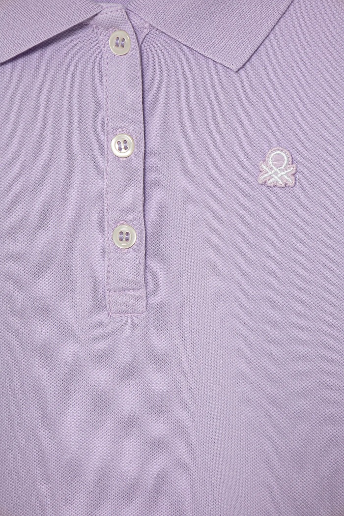 Dziewczynka United Colors of Benetton polo dziecięce 3WG9G300A.P.Season.PPYA fioletowy