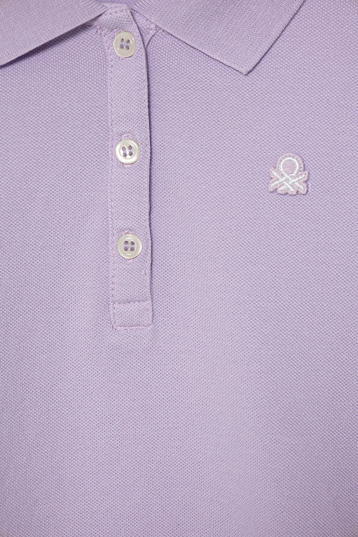 Dziewczynka United Colors of Benetton polo dziecięce 3WG9G300A.P.Season.PPYA fioletowy