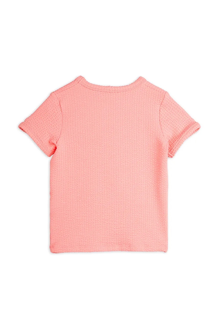 Mini Rodini tricou copii Violin 2522011828 roz SS25