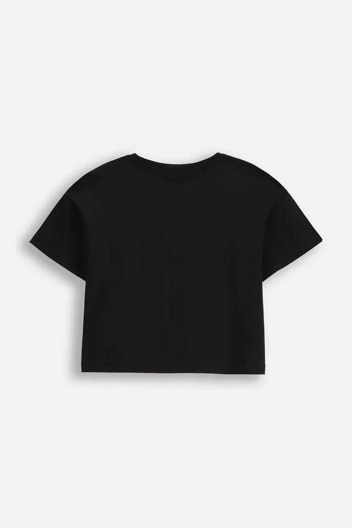 Dětské tričko Coccodrillo WC5143202CGJ černá SS25