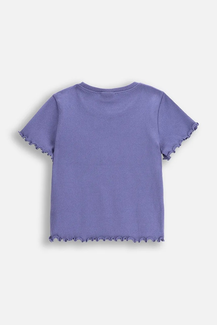 Lány Coccodrillo t-shirt WC5143205HGJ sötétkék