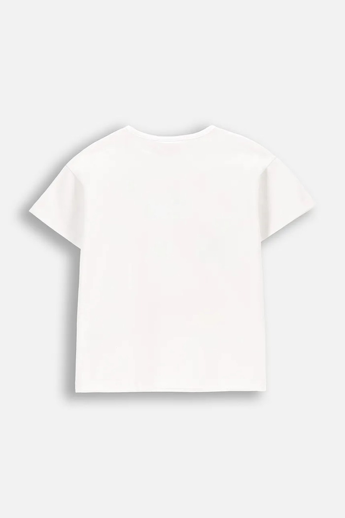 Coccodrillo T-shirt WC5143202HGK biały SS25