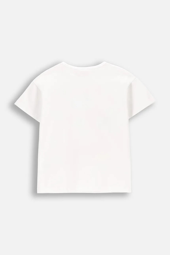 Coccodrillo T-shirt WC5143202HGK biały SS25
