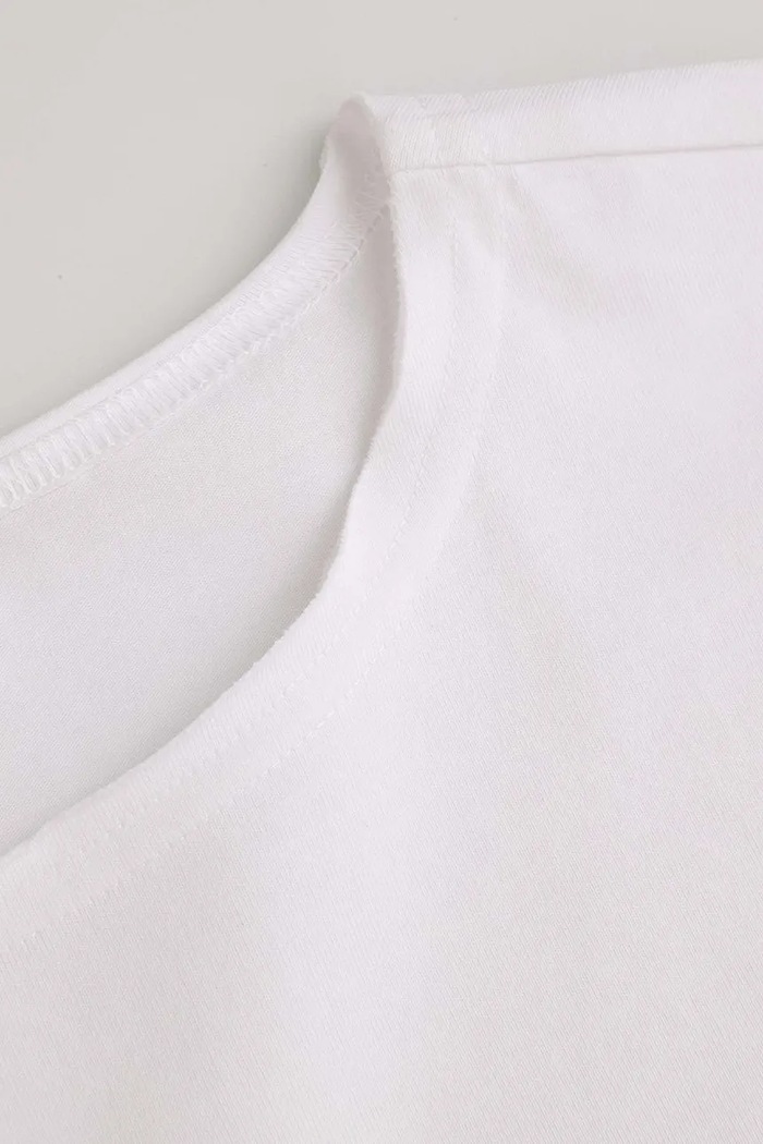Dziewczynka Coccodrillo t-shirt WC5143202FGJ biały