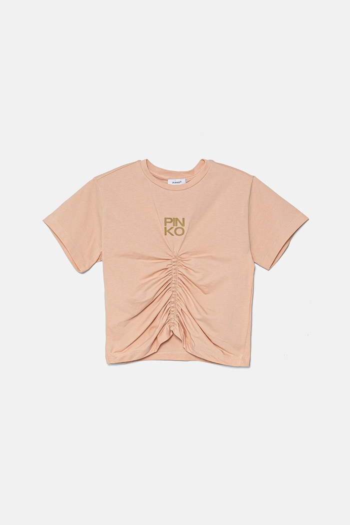 Dětské tričko Pinko kulatý oranžová KFTS007.C.JE010
