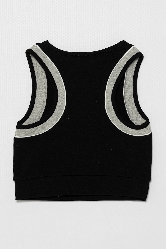 United Colors of Benetton top dziecięcy 3P4ZCH01U.G.Seasonal czarny SS25