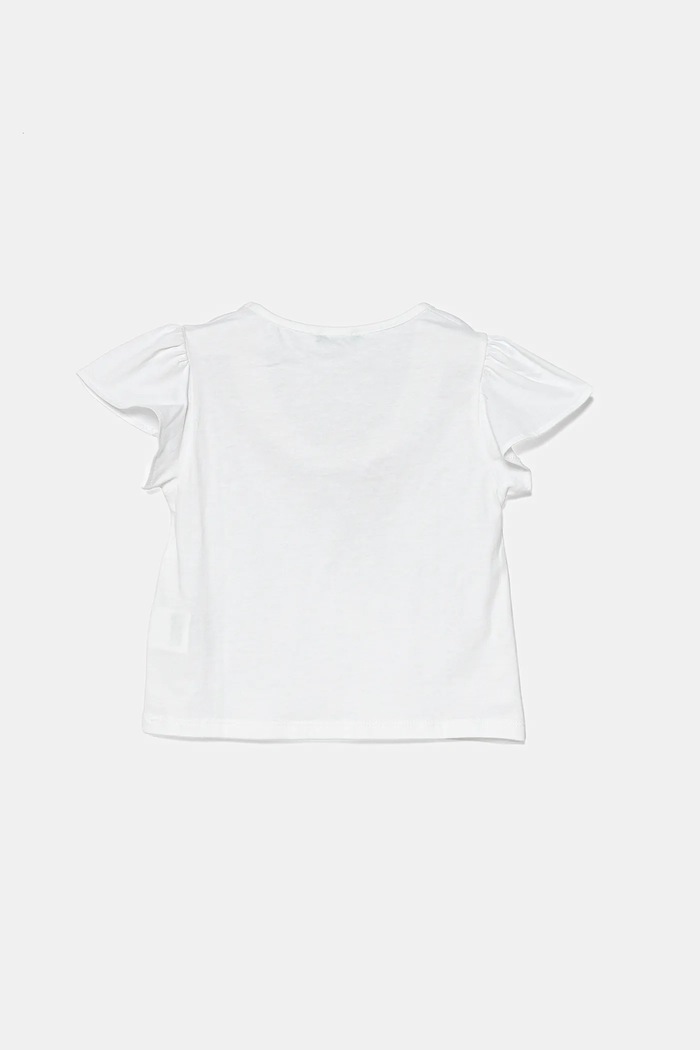 United Colors of Benetton t-shirt bawełniany dziecięcy 3I1XG10IU.P.Seasonal biały SS25
