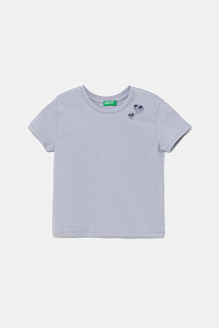Detské tričko United Colors of Benetton okrúhly modrá 3P4ZC10O0.G.Seasonal