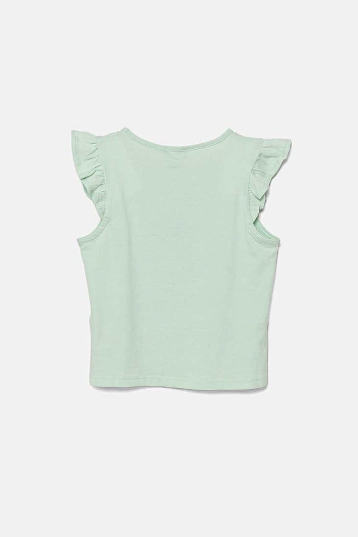 Dětské bavlněné tričko United Colors of Benetton 3I1XG10JK.P.Seasonal tyrkysová SS25