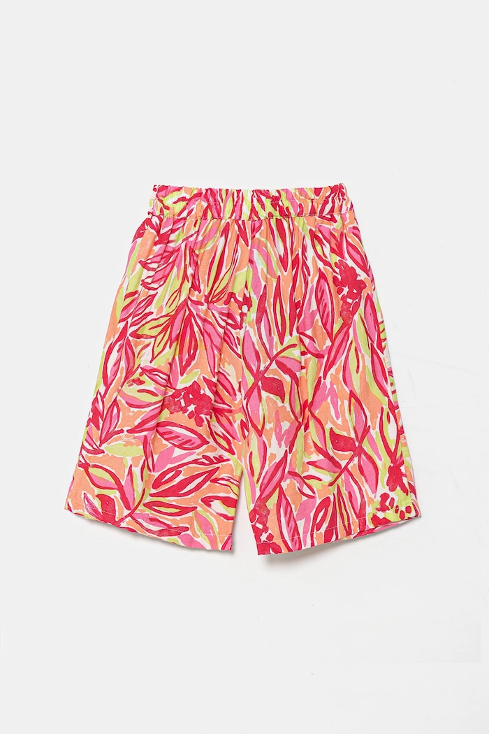 Hlače za bebe United Colors of Benetton 45M6GF02E.P.Seasonal roza SS25