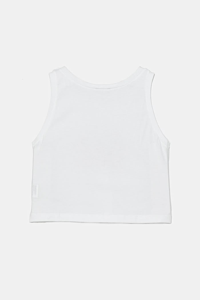 Детски памучен топ United Colors of Benetton 3I1XCH01Z.G.Seasonal бял SS25