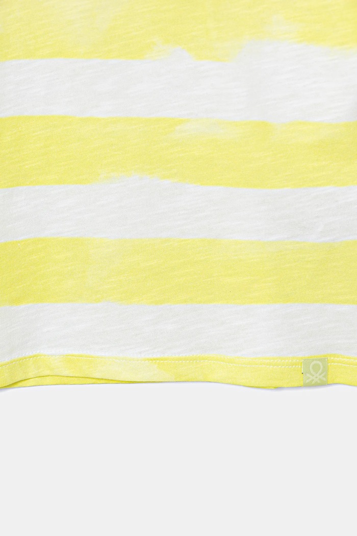 DÍVKA Dětské bavlněné tričko United Colors of Benetton 3SL3C10OW.G.Seasonal žlutá