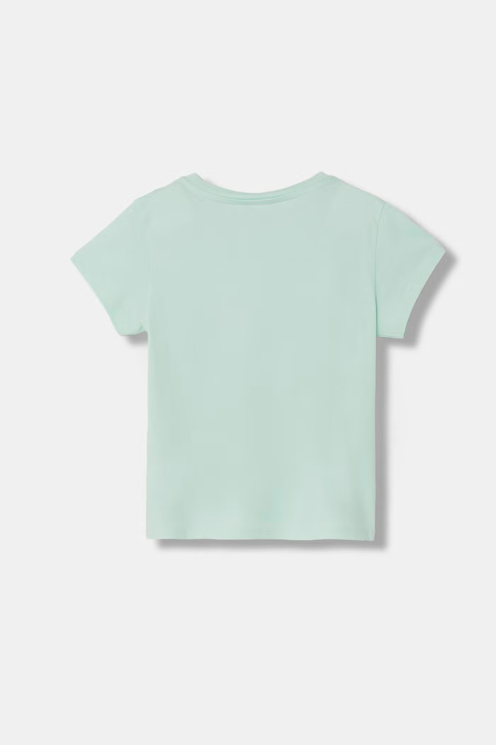 United Colors of Benetton тениска за деца от памук 3I1XG10JB.P.Seasonal зелен SS25