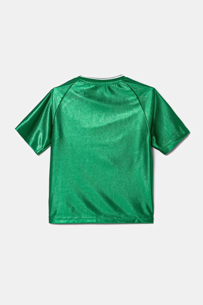 CHLAPEC Dětské tričko adidas Originals JC9124 zelená