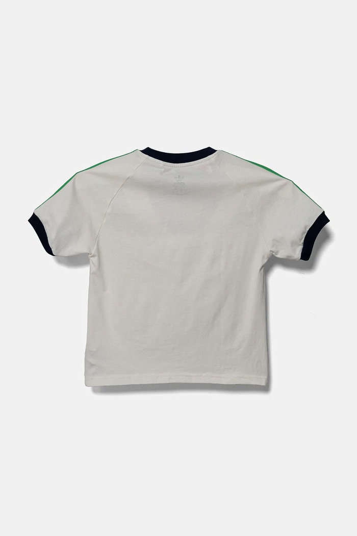 CHLAPEC Dětské bavlněné tričko adidas Originals JC8403 bílá