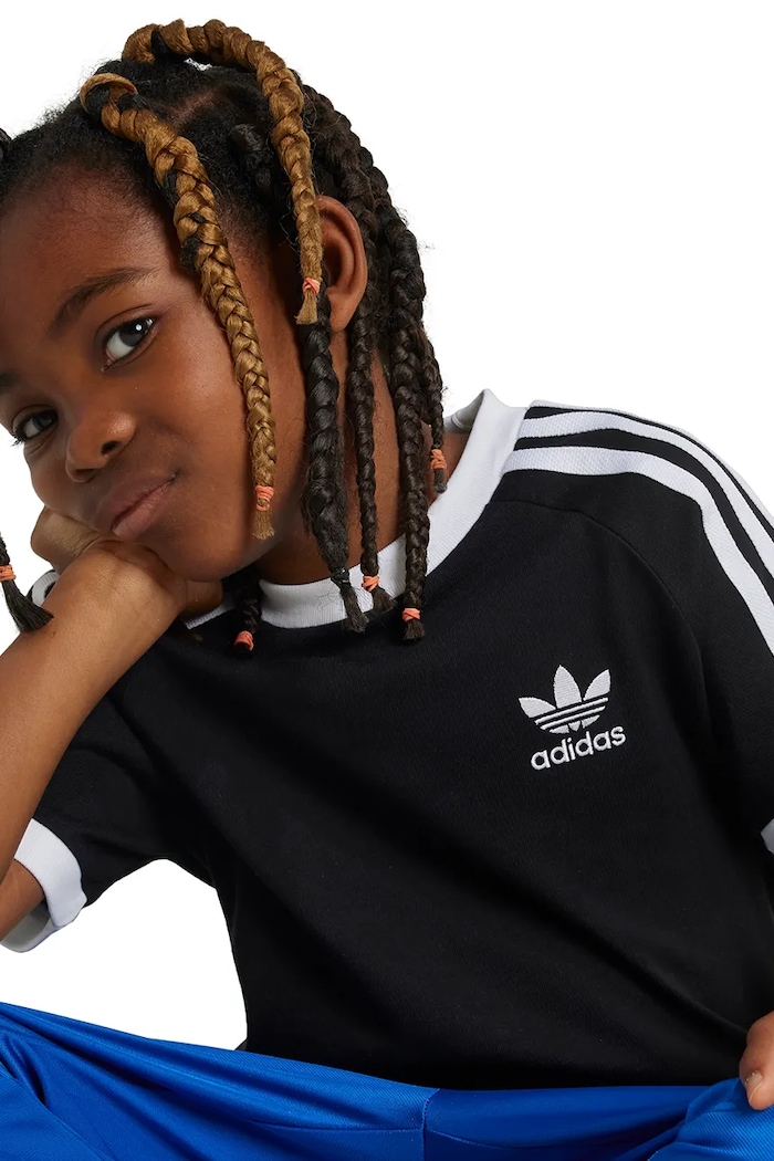 Детска памучна тениска adidas Originals IY2389