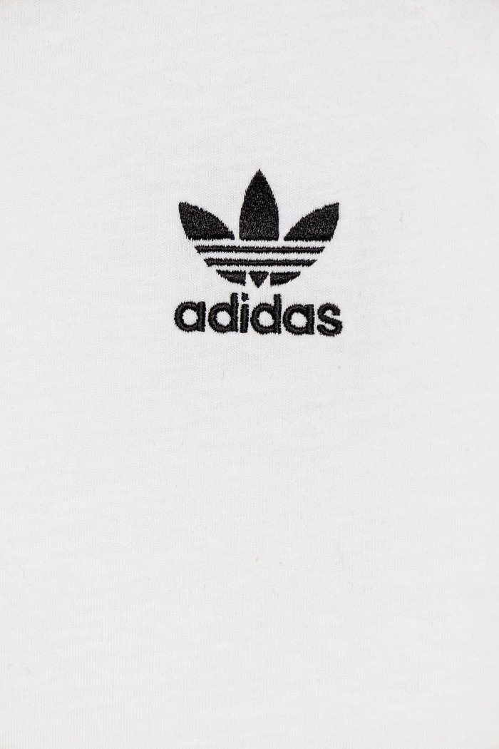 Παιδικό βαμβακερό μπλουζάκι adidas Originals adidas Originals JE0517 λευκό