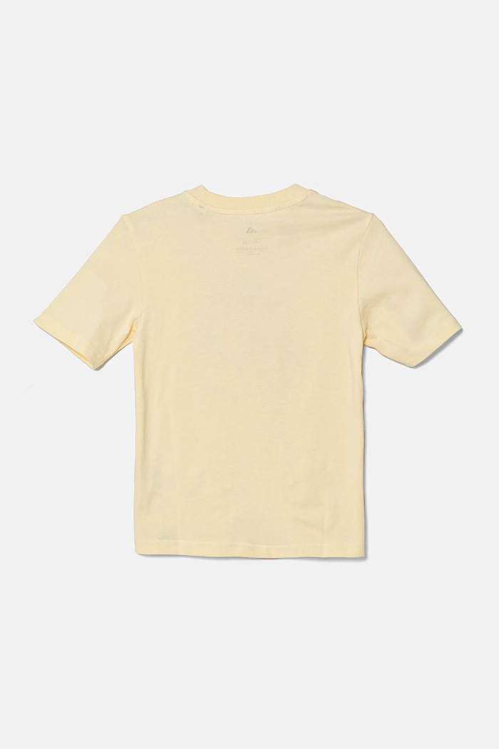 CHLAPEC Dětské bavlněné tričko adidas JI6691 béžová