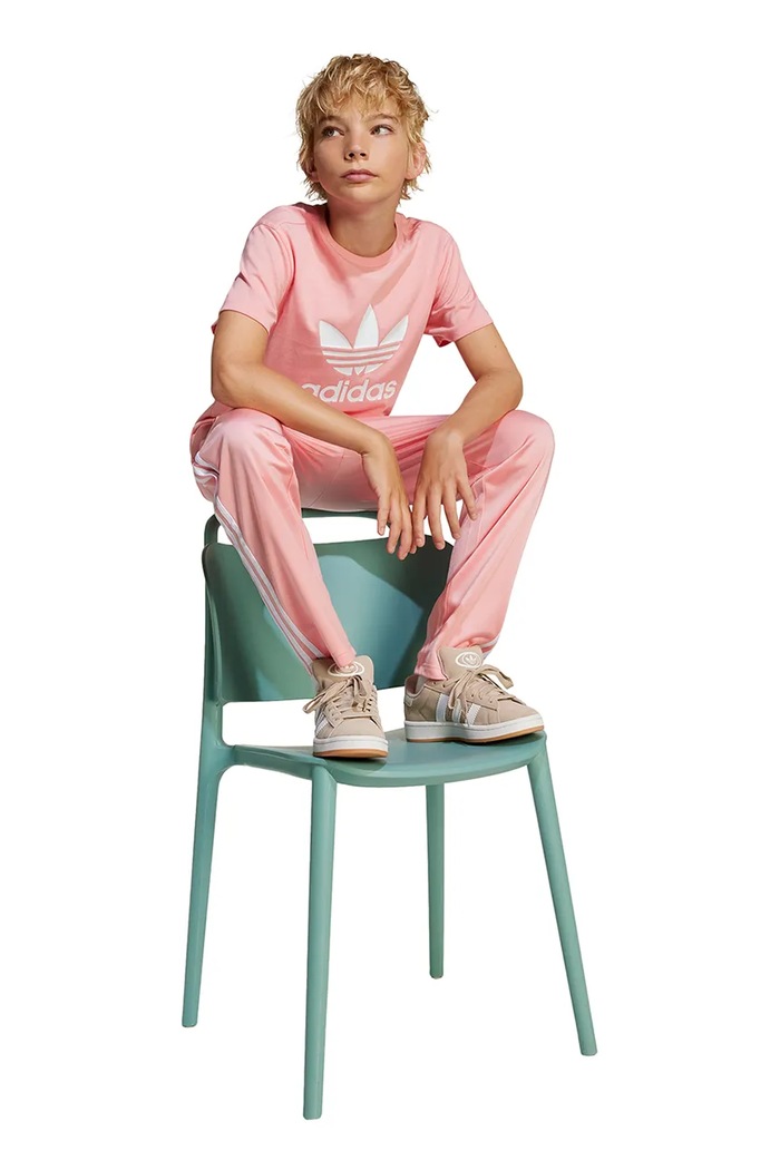Dječja pamučna majica kratkih rukava adidas Originals JC9188