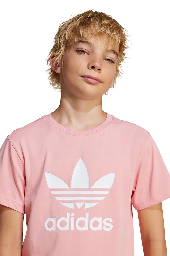 Dječja pamučna majica kratkih rukava adidas Originals JC9188