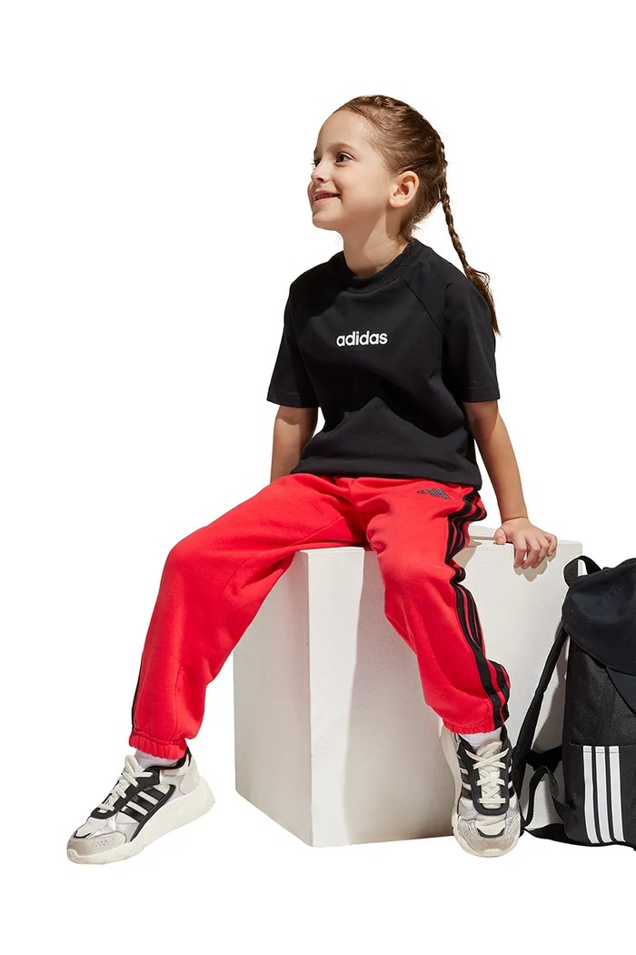 Дитяча бавовняна футболка adidas JC9753