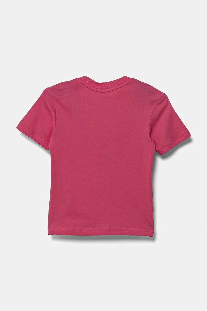 CHLAPEC Dětské bavlněné tričko adidas JC9718 růžová