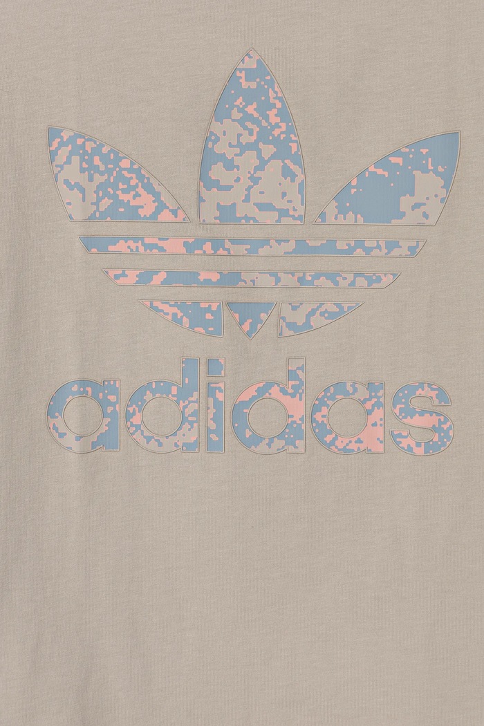 Dětské bavlněné tričko adidas Originals šedá JJ0277
