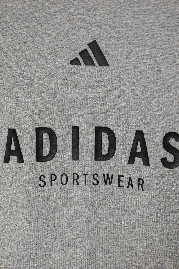 Dětské bavlněné tričko adidas šedá JC7641