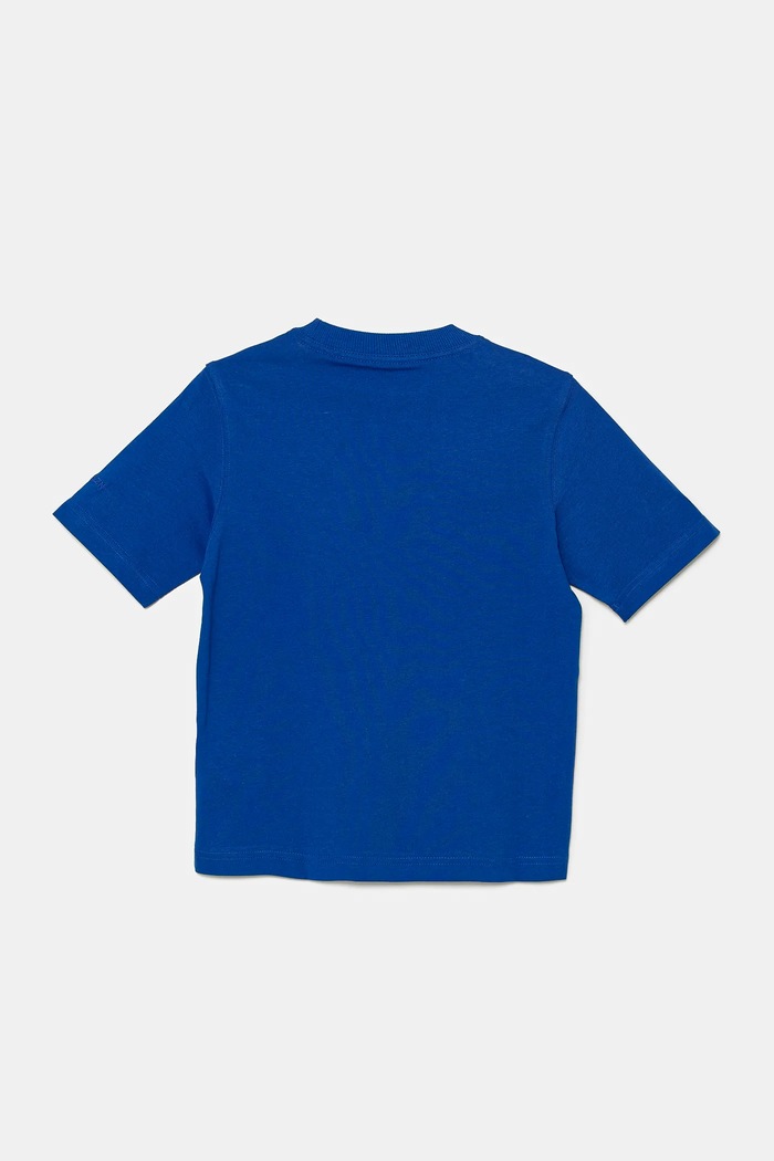 CHLAPEC Dětské bavlněné tričko adidas JC7615 modrá