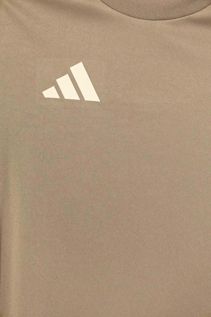 adidas Performance t-shirt dziecięcy brązowy JP3415
