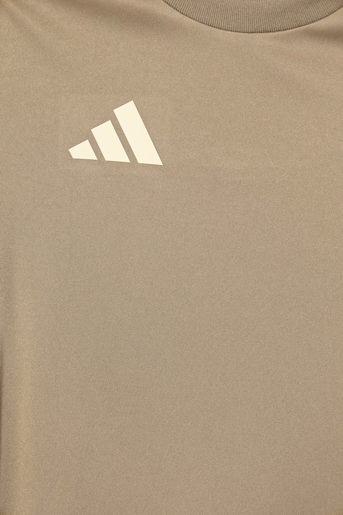 adidas Performance t-shirt dziecięcy brązowy JP3415