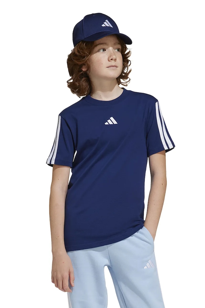 Detské bavlnené tričko adidas JD6490