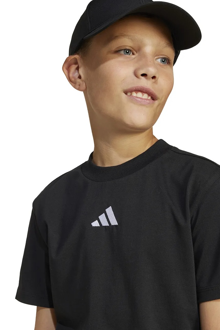 Παιδικό βαμβακερό μπλουζάκι adidas JC9776