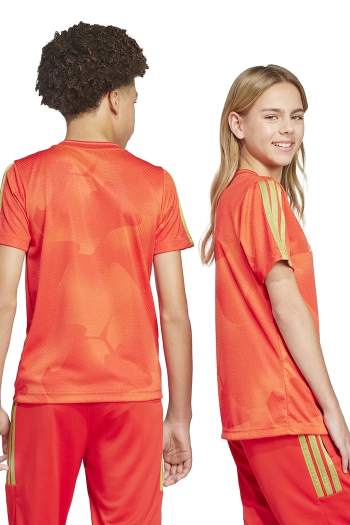 Dětské tričko adidas adidas červená JD0497