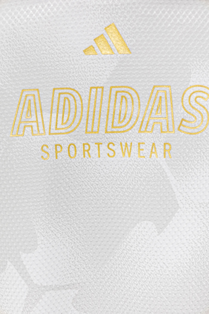 CHLAPEC Dětské tričko adidas JD0498 béžová