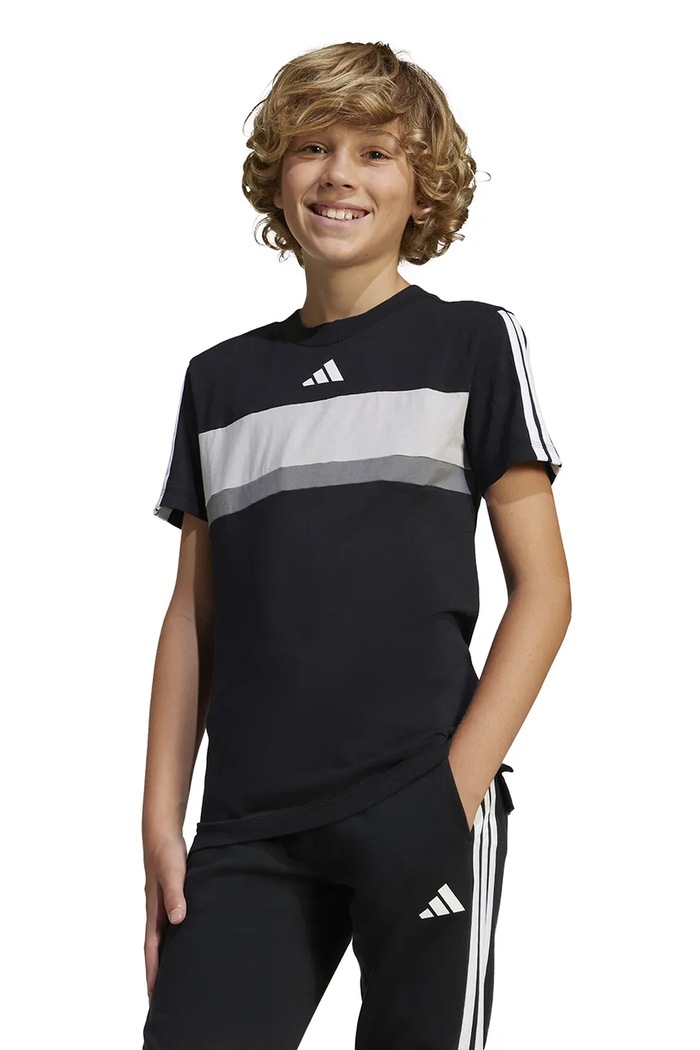 Детска памучна тениска adidas JC7468