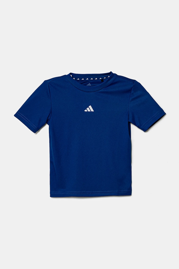 Детска тениска adidas JC7675 син SS25