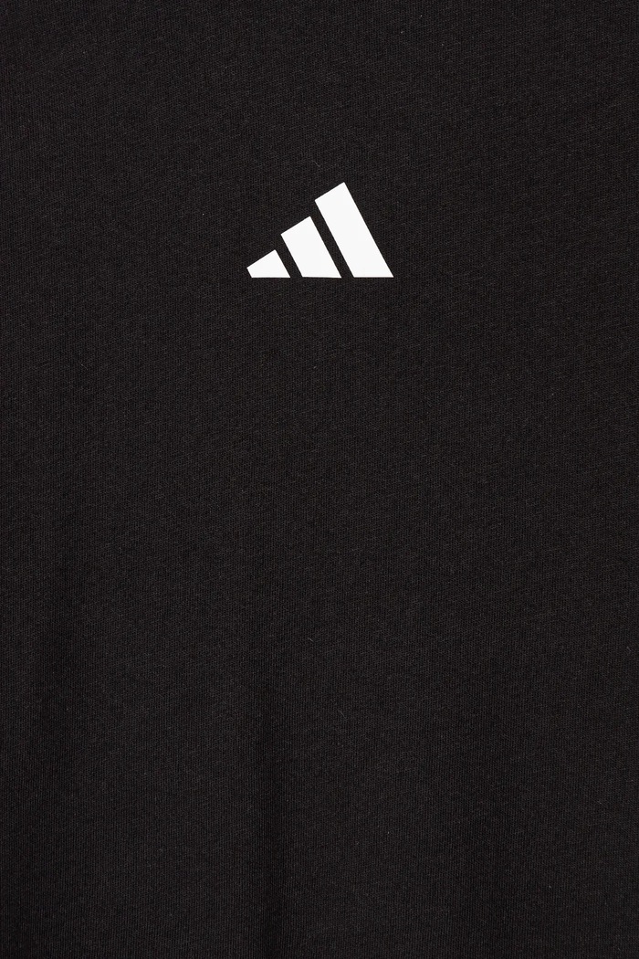 Detské bavlnené tričko adidas čierna JN8092